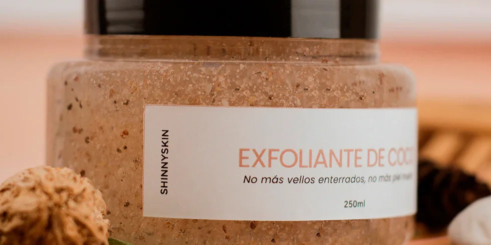 Productos esenciales para la exfoliación corporal