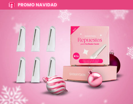 Repuestos de Acero Inoxidable para Perfiladora ShinnySkin reutilizable