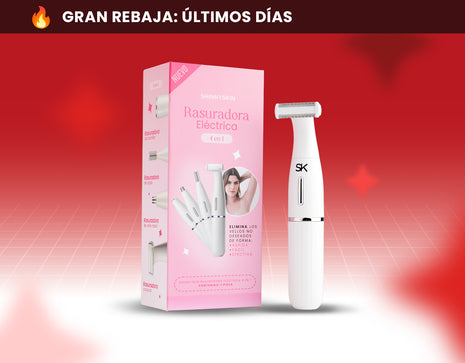 Rasuradora eléctrica 4 en 1 ShinnySkin
