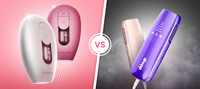 ShinnySkin vs SkinUp: ¿cuál depiladora IPL es mejor en resultados, calidad y seguridad