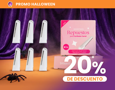 Repuestos de Acero Inoxidable para Perfiladora ShinnySkin reutilizable