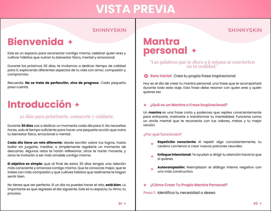 Reto GLOW UP: 30 días (E-book)