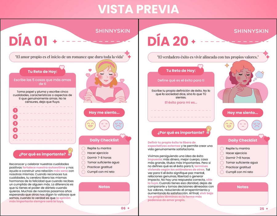 Reto GLOW UP: 30 días (E-book)