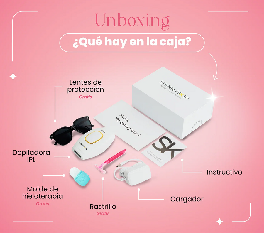 Depiladora Permanente IPL clásica