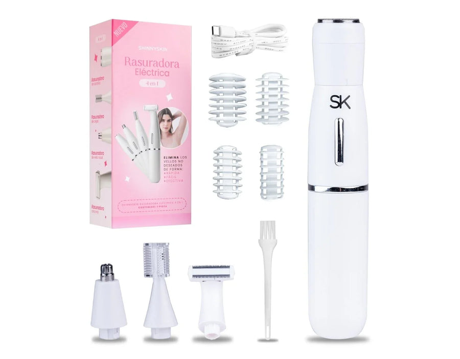 Rasuradora eléctrica 4 en 1 ShinnySkin