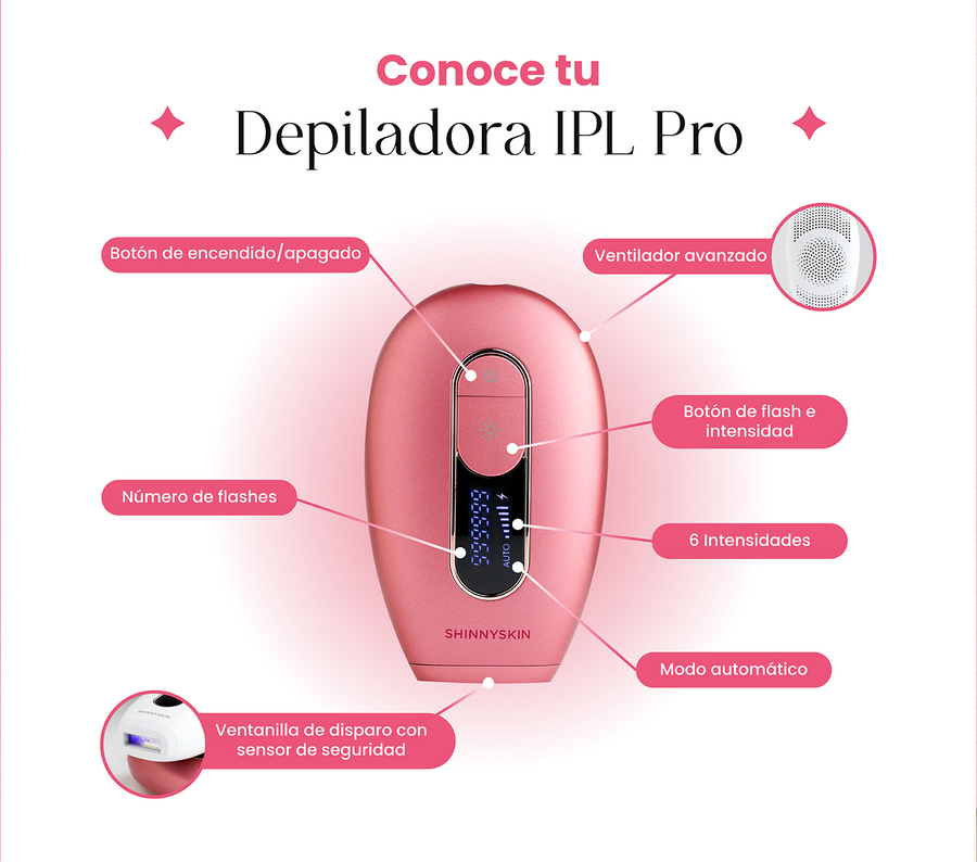 Depiladora Permanente IPL PRO