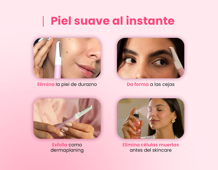 Repuestos de Acero Inoxidable para Perfiladora ShinnySkin reutilizable