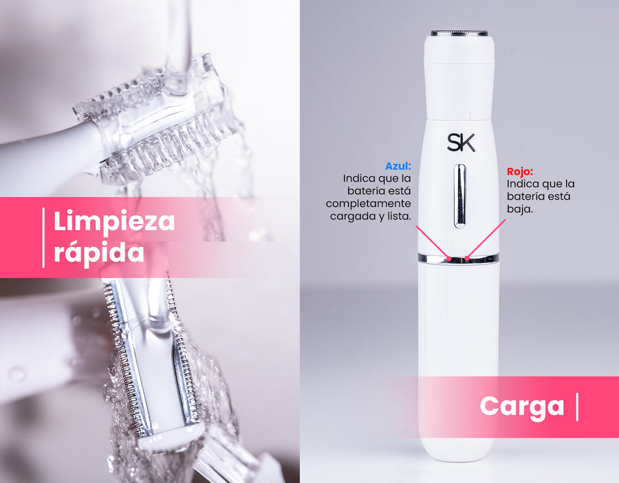 Rasuradora eléctrica 4 en 1 ShinnySkin
