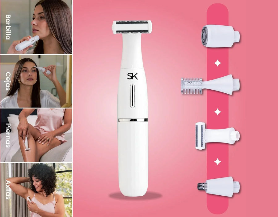 Rasuradora eléctrica 4 en 1 ShinnySkin