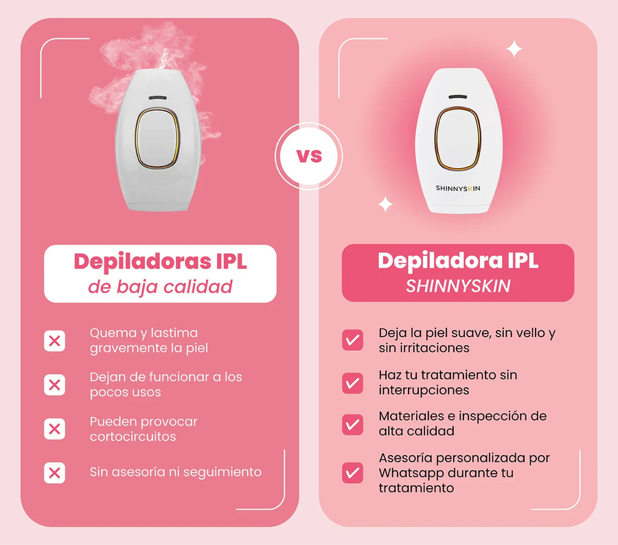 Depiladora Permanente IPL clásica