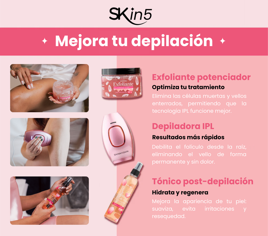 Depiladora Permanente IPL clásica