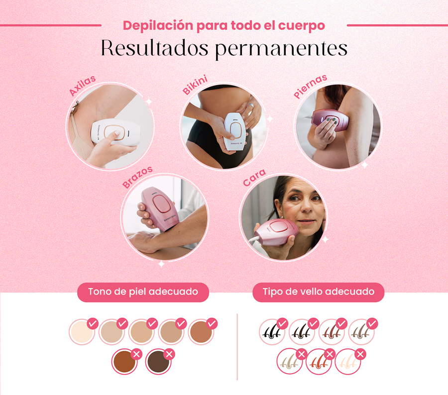 Depiladora Permanente IPL clásica
