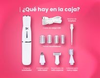 Rasuradora eléctrica 4 en 1 ShinnySkin