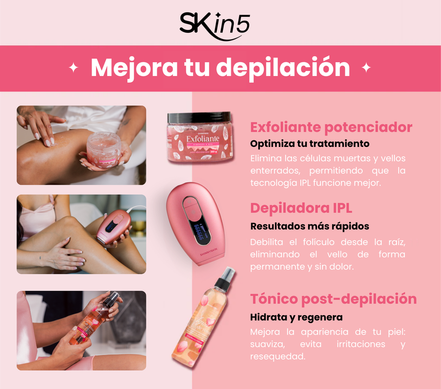 Depiladora Permanente IPL PRO