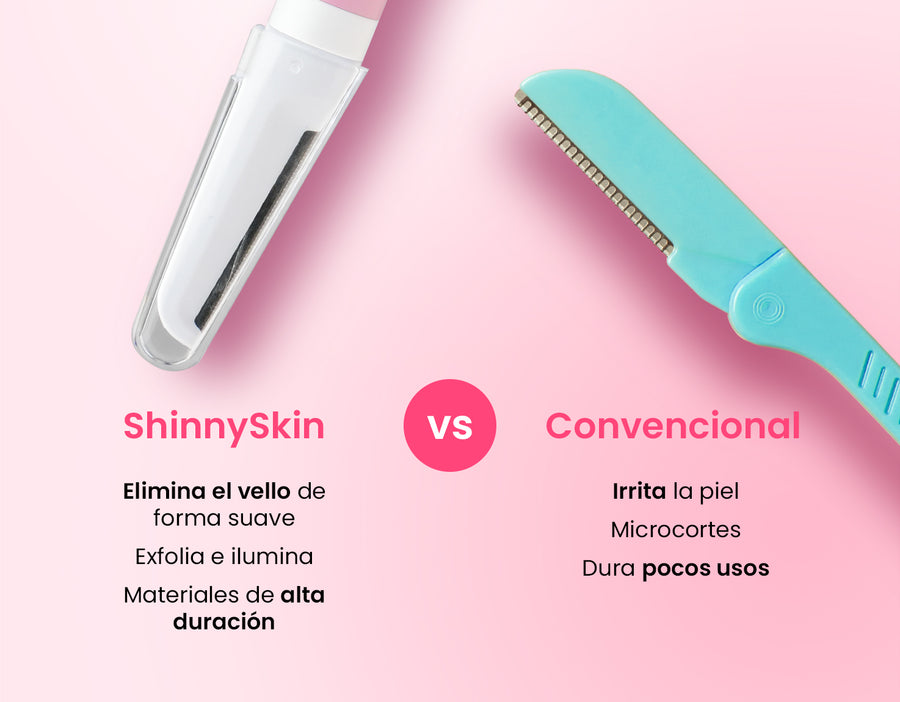 Repuestos de Acero Inoxidable para Perfiladora ShinnySkin reutilizable