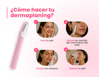 Perfiladora Facial reutilizable con Cuchilla de Acero Inoxidable