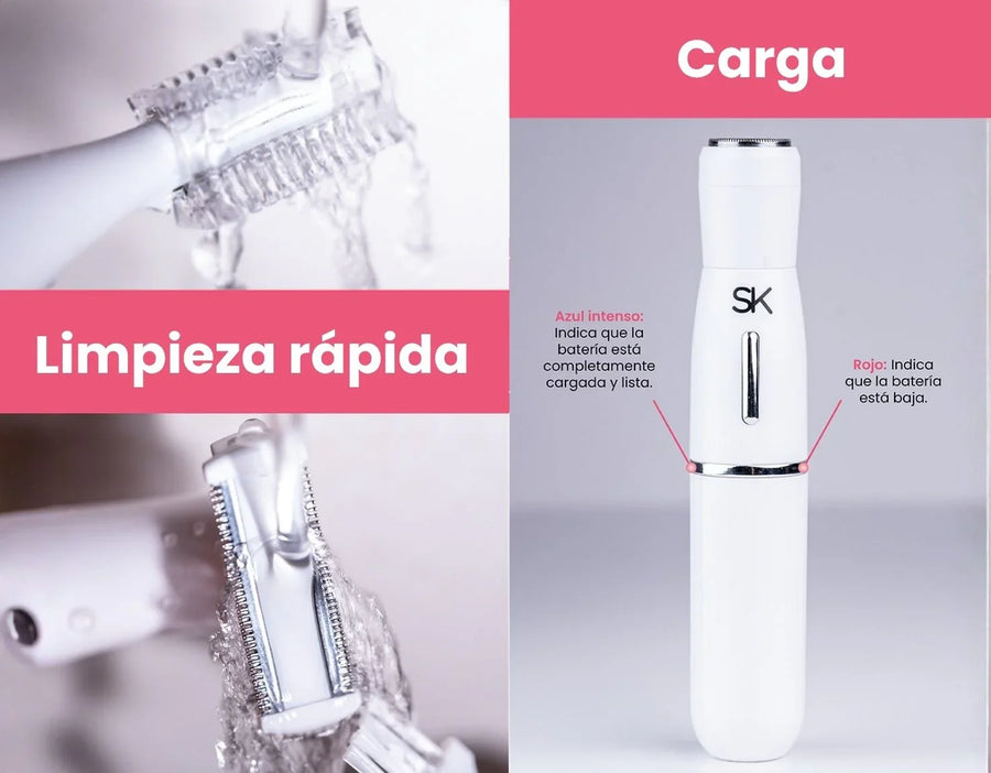Rasuradora eléctrica 4 en 1 ShinnySkin