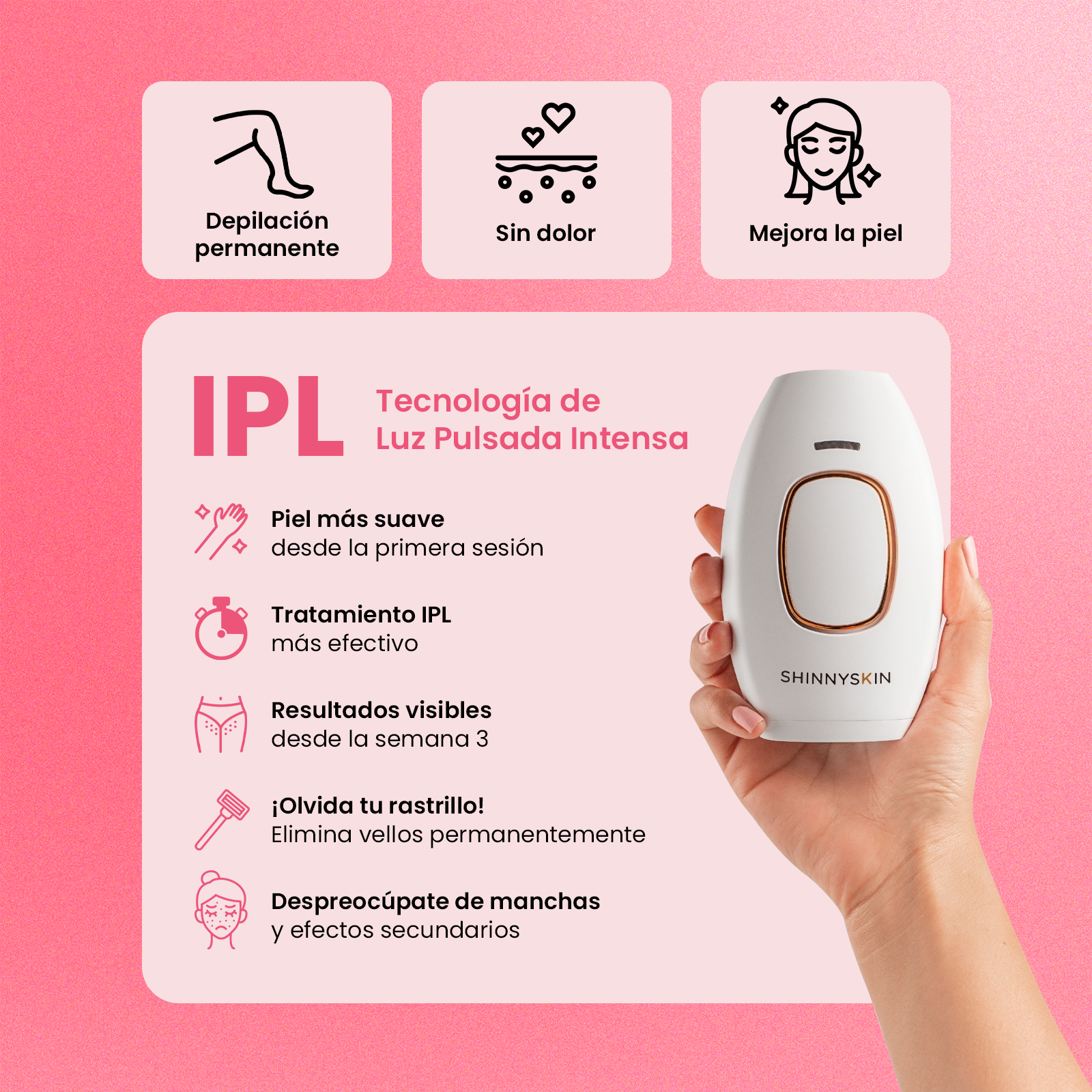 Piel DepilaciÃ³n Con Luz Pulsada Contraindicaciones Luz Pulsada