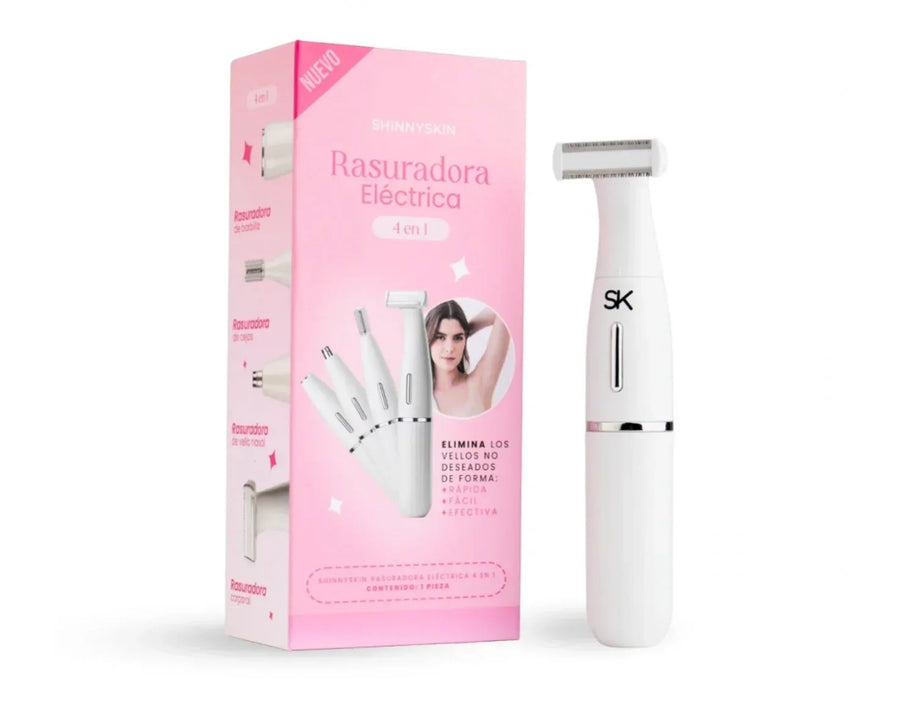 Rasuradora eléctrica 4 en 1 ShinnySkin