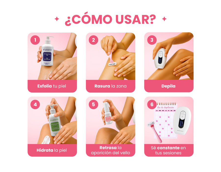 ShinnySkin x Passini: Kit Pro Premium de depilación edición limitada
