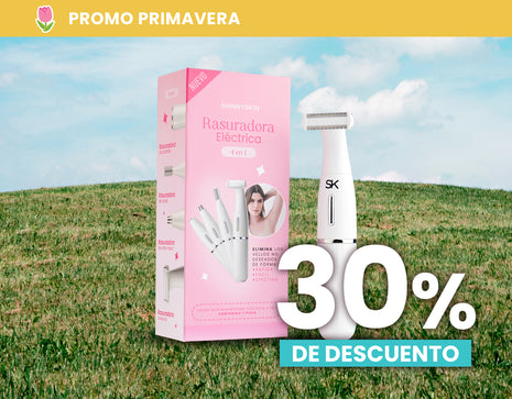 Rasuradora eléctrica 4 en 1 ShinnySkin