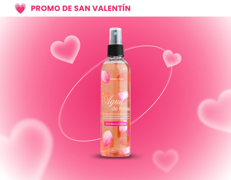 Tónico Post-Depilación de Agua de Rosas - Hidrata y Suaviza