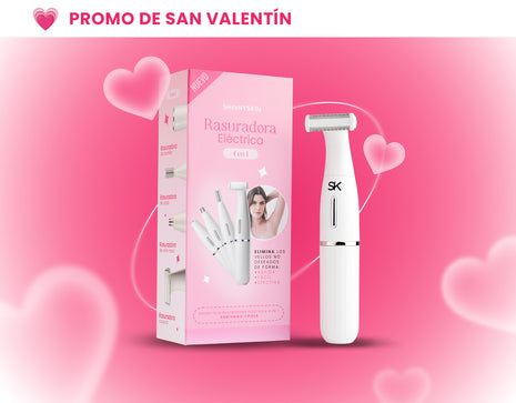 Rasuradora eléctrica 4 en 1 ShinnySkin