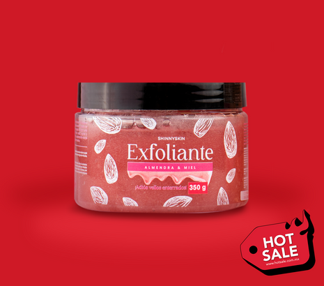 Exfoliante Hidratante con Miel - Adiós vellos enterrados