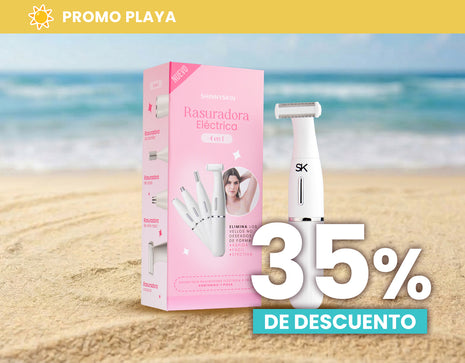 Rasuradora eléctrica 4 en 1 ShinnySkin