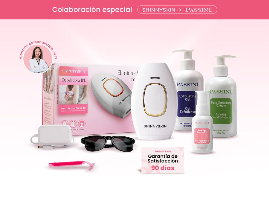 ShinnySkin x Passini: Kit Clásico Premium de depilación edición limitada