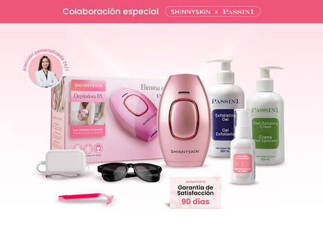 ShinnySkin x Passini: Kit Clásico Premium de depilación edición limitada