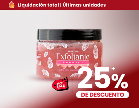 Exfoliante Potenciador con Miel - Adiós vellos enterrados