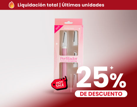 Perfiladora Facial reutilizable con Cuchilla de Acero Inoxidable