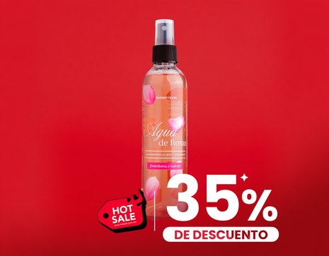 Tónico Post-Depilación de Agua de Rosas - Hidrata y Suaviza