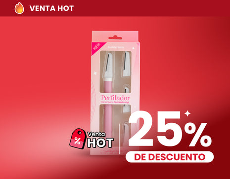 Perfiladora Facial reutilizable con Cuchilla de Acero Inoxidable
