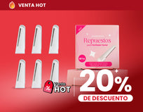Repuestos de Acero Inoxidable para Perfiladora ShinnySkin reutilizable