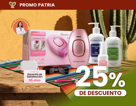 ShinnySkin x Passini: Kit Clásico Premium de depilación edición limitada