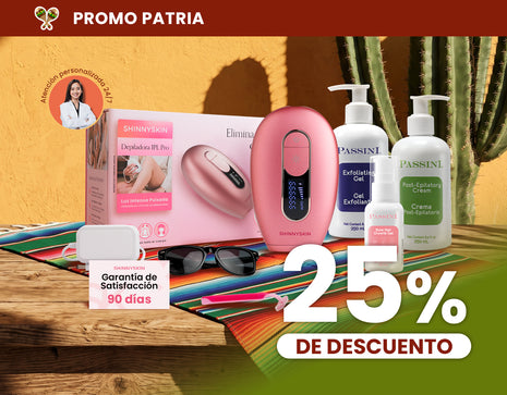 ShinnySkin x Passini: Kit Pro Premium de depilación edición limitada